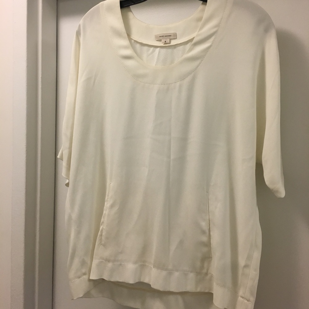 Marc Jacobs Silk White Blouse